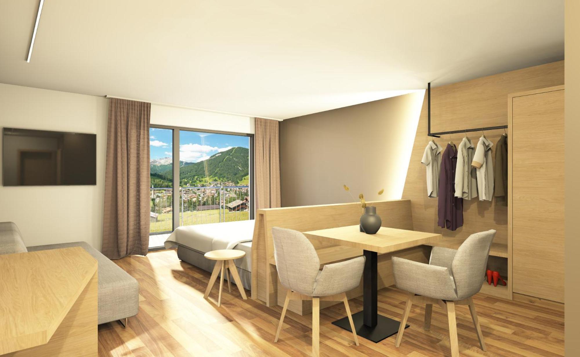 Hotel Ladinia Dolomites View Pozza di Fassa Exterior foto